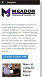 Mobile Screenshot of meadorwarehouse.com